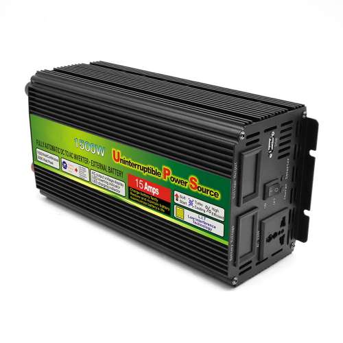Inverters 1500watt UPS AS Inverter TBD power 12V DC to 225V AC Get
